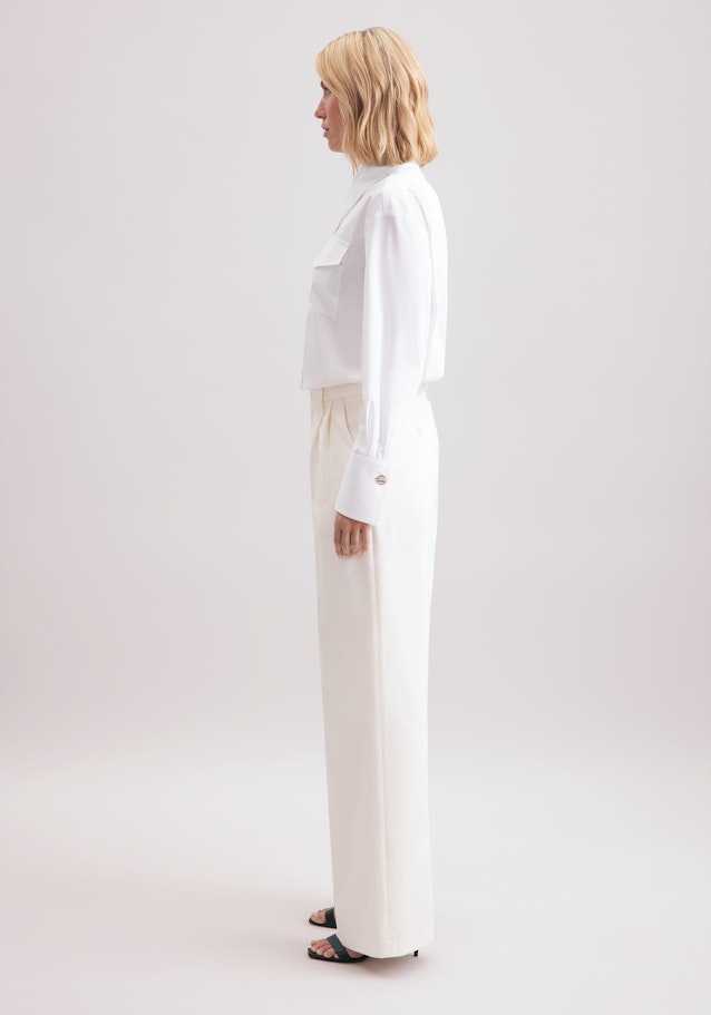 Regular Hose Uni in Ecru | Seidensticker Onlineshop
