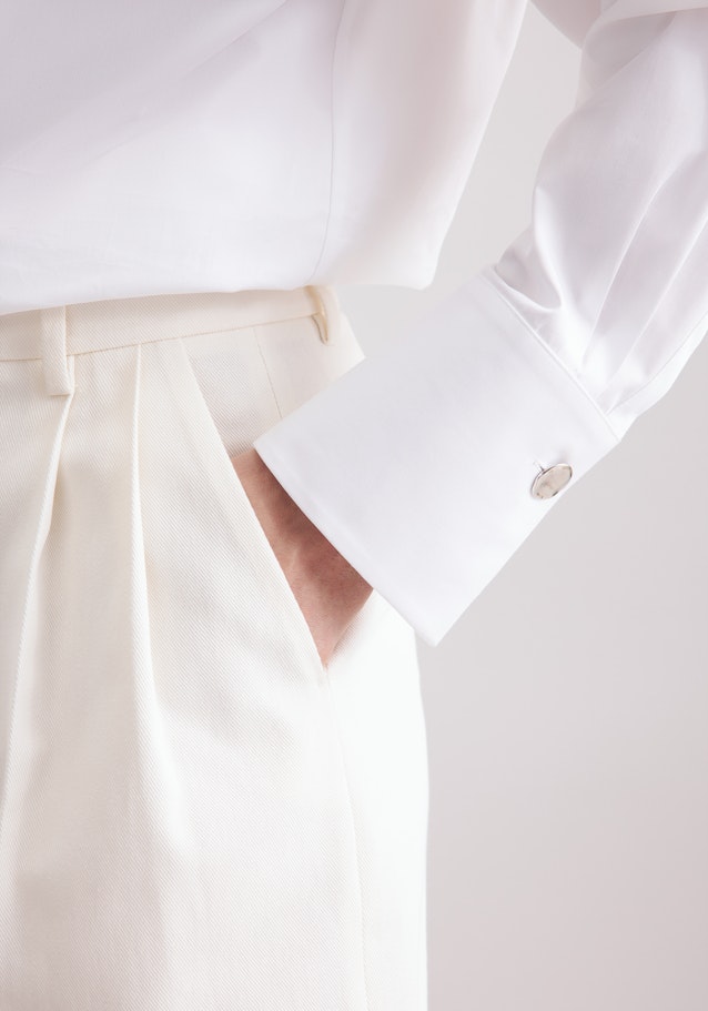 Regular Pantalons Uni in Ecru | Seidensticker Onlineshop
