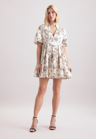 Robe Paisley in Ecru |  Seidensticker Onlineshop