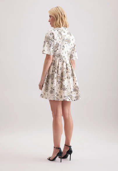 Kleid Paisley in Ecru |  Seidensticker Onlineshop