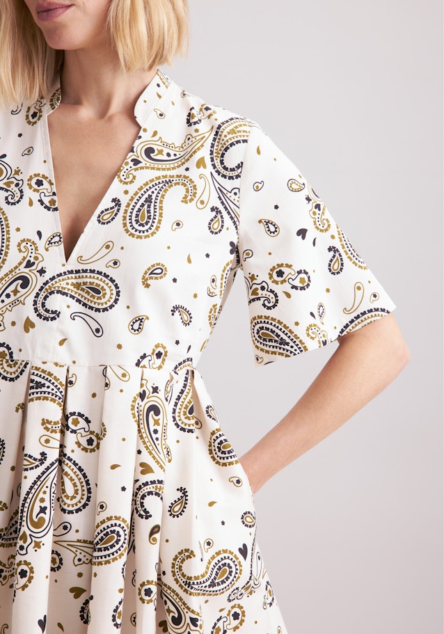Kleid Paisley in Ecru | Seidensticker Onlineshop