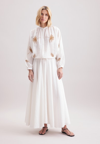 Jupe Uni in Ecru |  Seidensticker Onlineshop