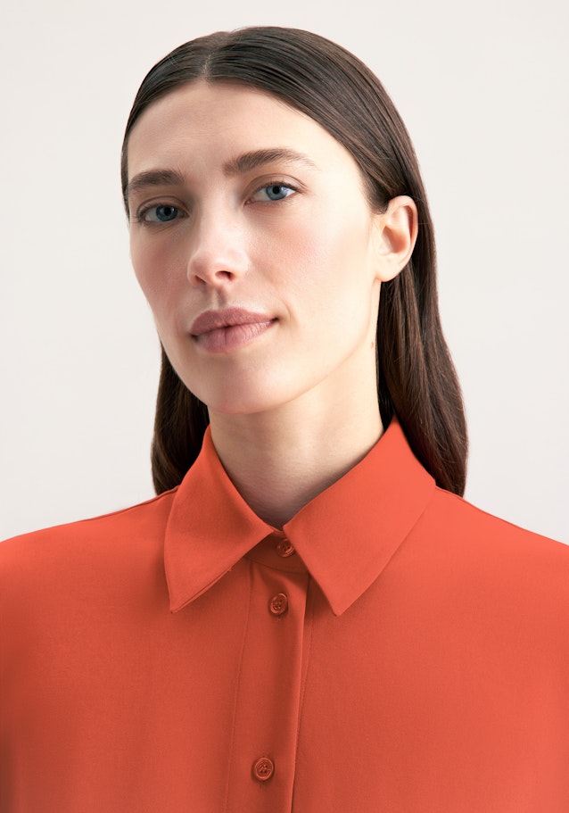 Kleid Uni in Orange | Seidensticker Onlineshop