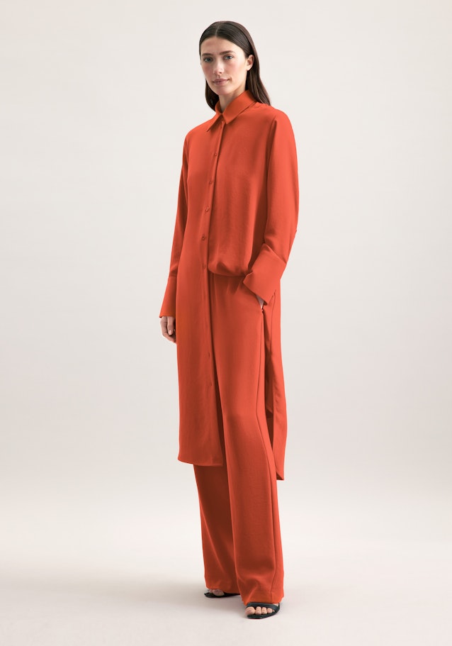 Kleid Uni in Orange | Seidensticker Onlineshop
