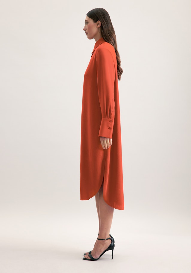 Kleid Uni in Orange | Seidensticker Onlineshop