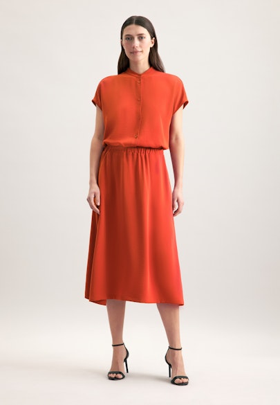 Jupe Uni in Orange |  Seidensticker Onlineshop