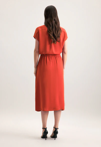 Jupe Uni in Orange |  Seidensticker Onlineshop