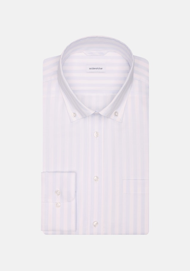 Regular Chemise d'affaires rayures in Bleu Clair | Seidensticker Onlineshop