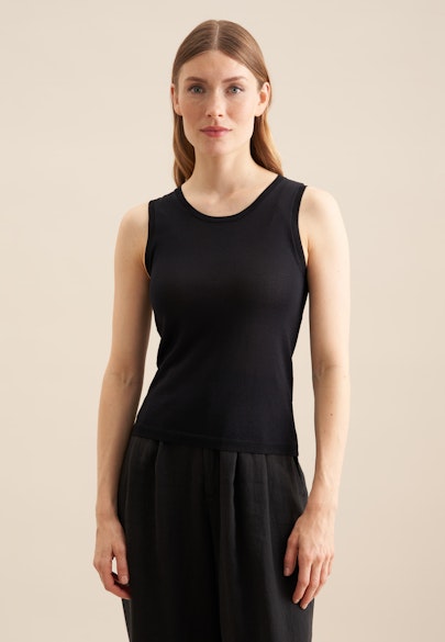 Regular Pullover in Noir |  Seidensticker Onlineshop