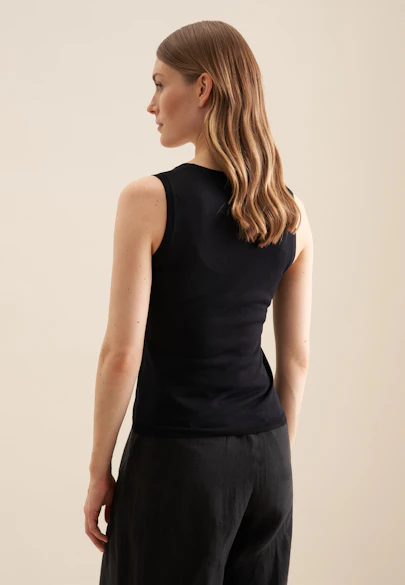 Regular Pullover in Schwarz |  Seidensticker Onlineshop