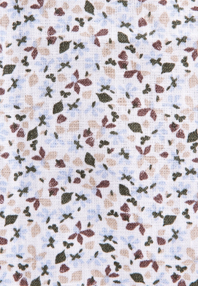 Regular Business Hemd Print in Beige |  Seidensticker Onlineshop