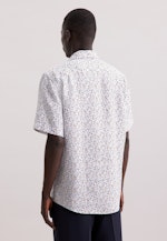 Regular Business Hemd Druck in Beige |  Seidensticker Onlineshop