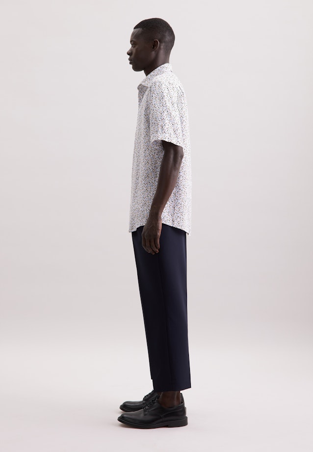 Regular Business Hemd Druck in Beige |  Seidensticker Onlineshop