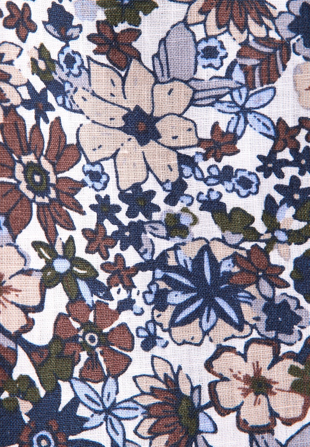Slim Business Hemd Floral in Braun |  Seidensticker Onlineshop