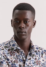 Slim Business Hemd Floral in Braun |  Seidensticker Onlineshop
