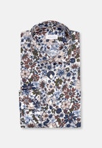Slim Business Hemd Floral in Braun |  Seidensticker Onlineshop