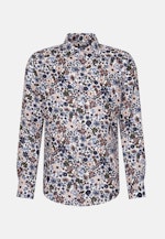 Slim Business Hemd Floral in Braun |  Seidensticker Onlineshop