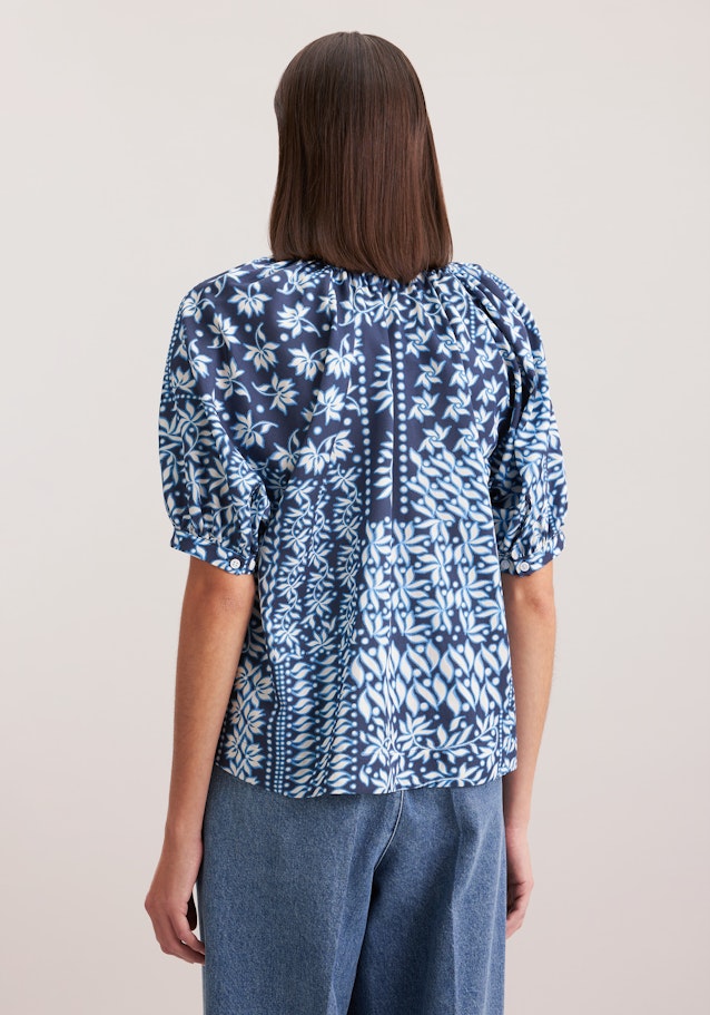 Tunika Druck in Mittelblau | Seidensticker Onlineshop