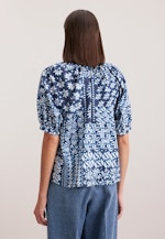 Tunika Druck in Mittelblau |  Seidensticker Onlineshop