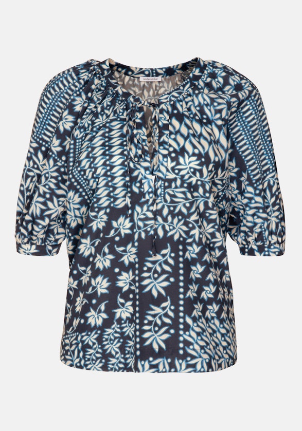 Tunika Druck in Mittelblau | Seidensticker Onlineshop