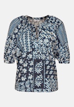 Tunika Druck in Mittelblau |  Seidensticker Onlineshop