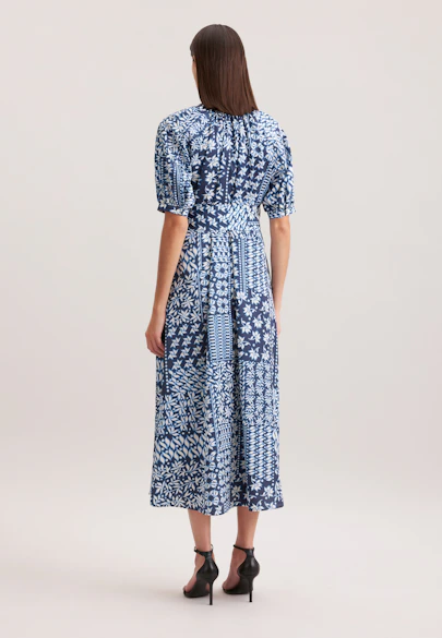 Robe Imprimé in Bleu Moyen |  Seidensticker Onlineshop