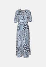 Kleid Druck in Mittelblau |  Seidensticker Onlineshop