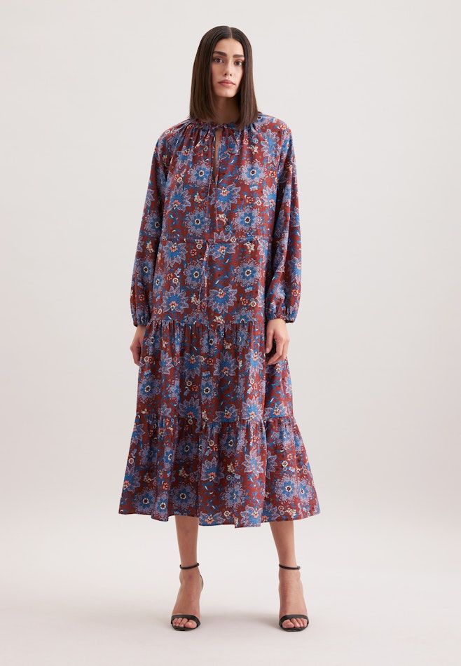 Kleid Druck in Rot | Seidensticker Onlineshop