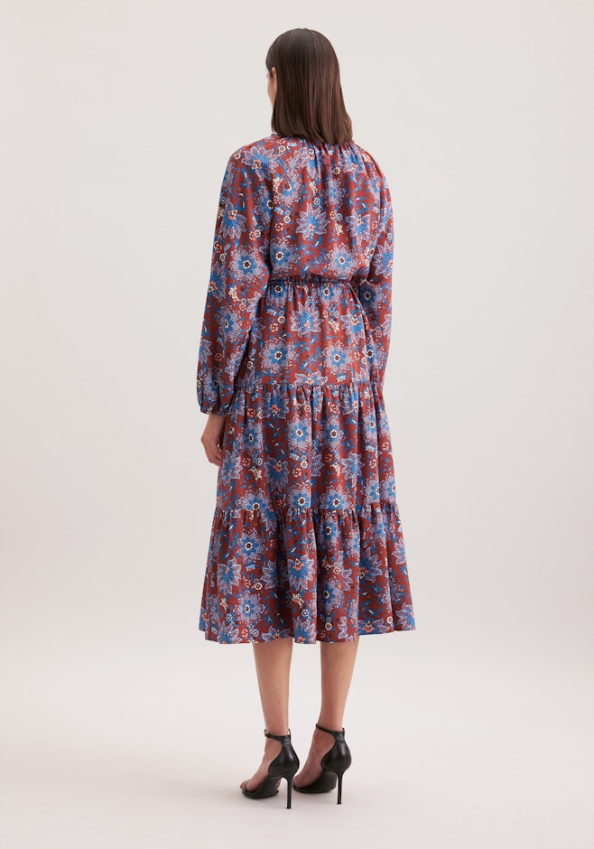 Kleid Druck in Rot | Seidensticker Onlineshop