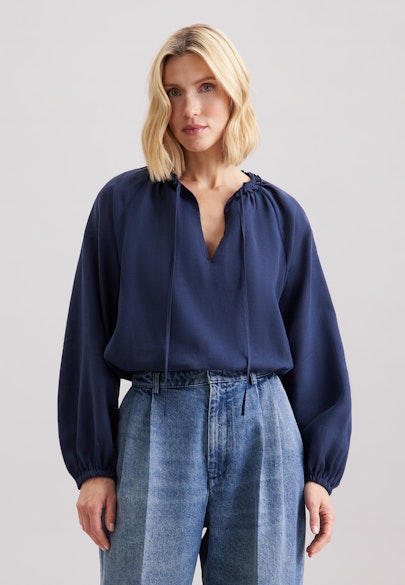 Tunika Uni in Mittelblau |  Seidensticker Onlineshop