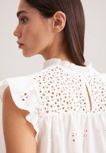 Shirtbluse Borduursel in Ecru |  Seidensticker Onlineshop