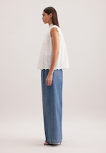 Shirtbluse Borduursel in Ecru |  Seidensticker Onlineshop