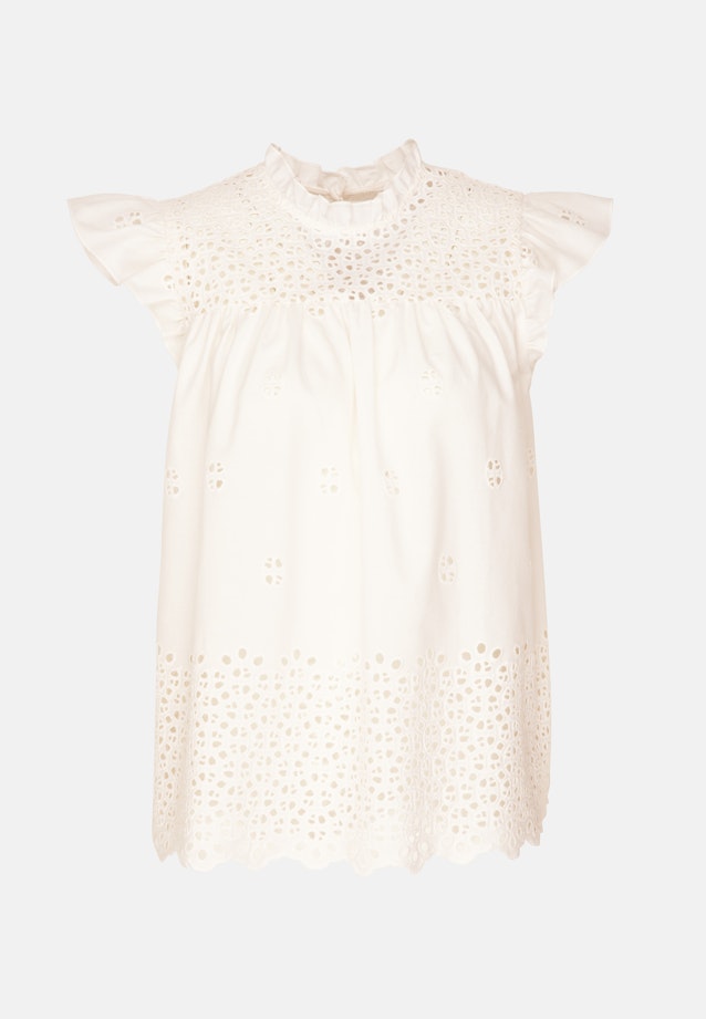 Shirtbluse Borduursel in Ecru |  Seidensticker Onlineshop