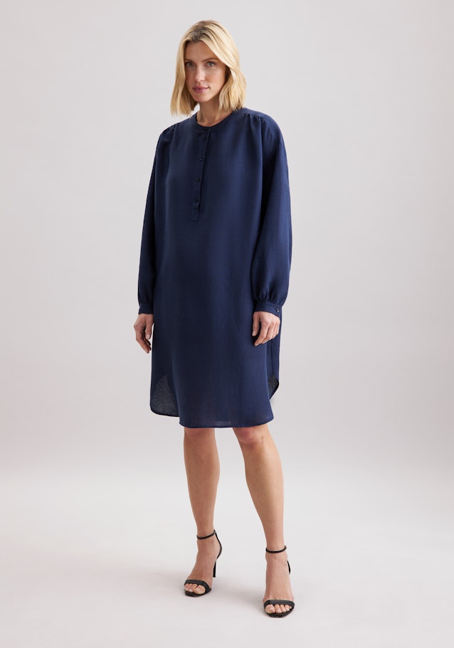 Kleid Uni in Mittelblau | Seidensticker Onlineshop