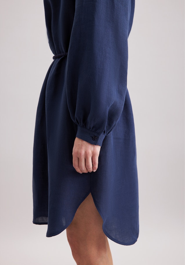 Kleid Uni in Mittelblau | Seidensticker Onlineshop