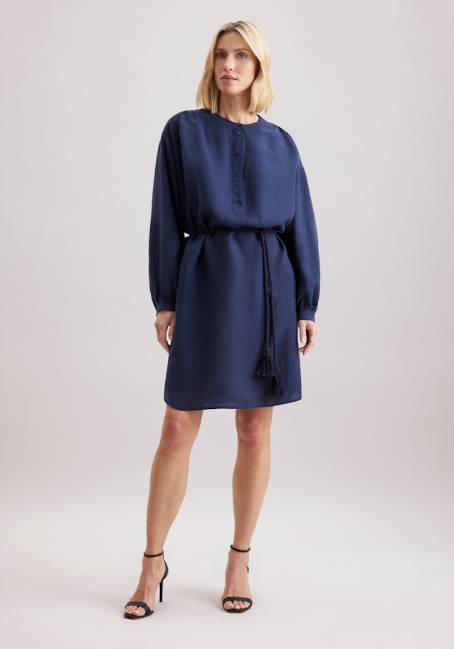 Kleid Uni in Mittelblau | Seidensticker Onlineshop