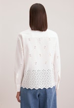 Hemdbluse Stickerei in Ecru |  Seidensticker Onlineshop