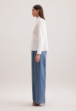 Hemdbluse Stickerei in Ecru |  Seidensticker Onlineshop