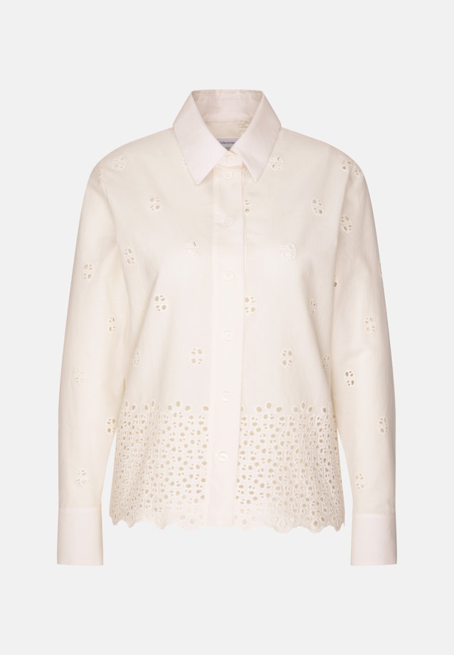 Hemdbluse Stickerei in Ecru |  Seidensticker Onlineshop