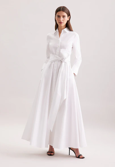 Robe Uni in Blanc |  Seidensticker Onlineshop