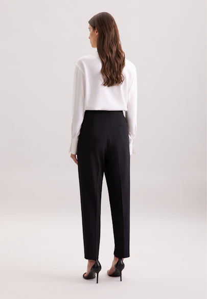 Regular Trousers Uni in Black |  Seidensticker Onlineshop