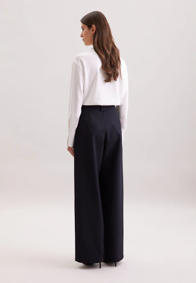 Regular Hose Uni in Dunkelblau |  Seidensticker Onlineshop