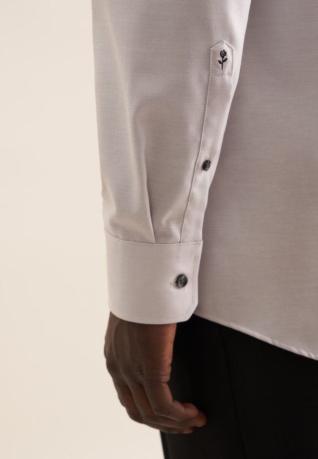 Comfort Chemise d'affaires Uni in Gris |  Seidensticker Onlineshop