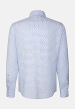 Slim Business Hemd Druck in Hellblau |  Seidensticker Onlineshop