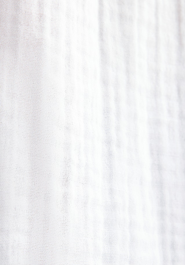 Oversized Bluse aus Musselin in Weiß | Seidensticker Onlineshop