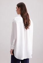 Oversized Bluse aus Musselin in Weiß |  Seidensticker Onlineshop