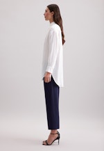 Oversized Bluse aus Musselin in Weiß |  Seidensticker Onlineshop