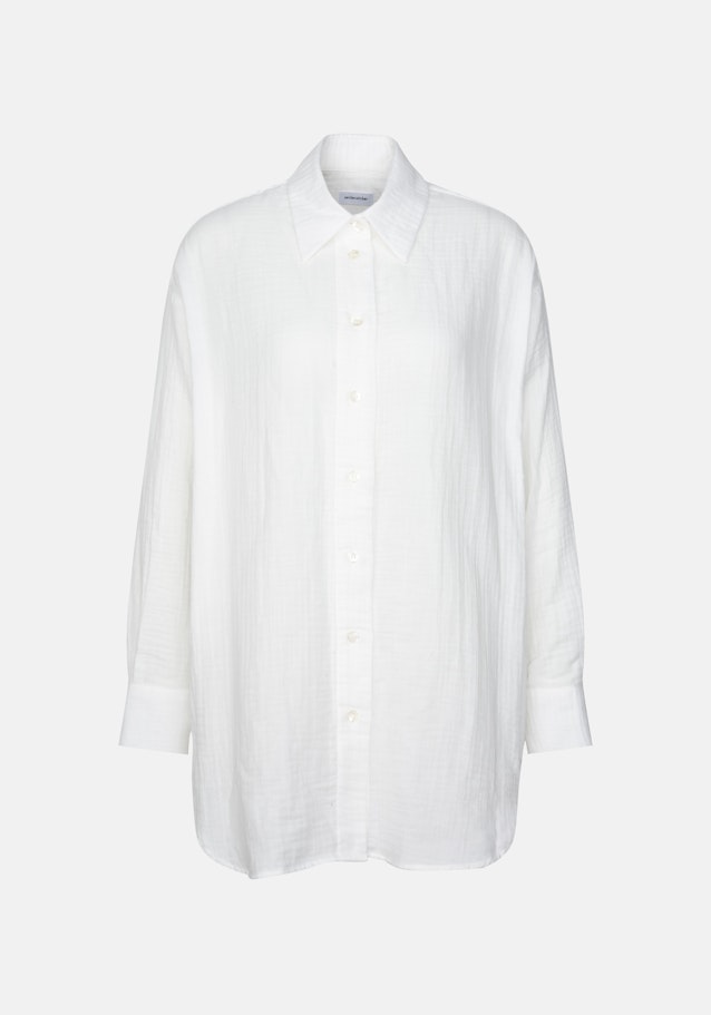 Oversized Bluse aus Musselin in Weiß | Seidensticker Onlineshop