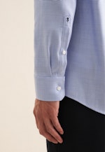 Regular Business shirt Check in Light Blue |  Seidensticker Onlineshop