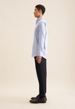 Regular Business shirt Check in Light Blue |  Seidensticker Onlineshop